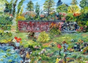 Douce quiétude au jardin de la Pointe de Saint-Vallier