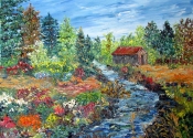 En admirant la nature